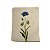 Tela pintada à mão flor azul - Imagem 1