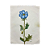 Tela pintada à mão flor azul grande - Imagem 1