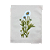 Tela pintada à mão flores azuis claras - Imagem 1