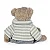 Ursa de pelúcia com roupa - Imagem 4