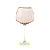 Taça pêssego com base verde (540 ml) set 2 - Imagem 1