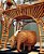 Cesto elefante G em rattan (65 cm) - Imagem 2