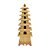Pagoda alta de bambu (80 cm) - Imagem 1