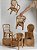 Mini cadeira decorativa de rattan 3 - Imagem 2