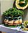 Cachepot com aplique de patos ao redor G - Imagem 2