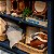 Base abajur terracota com aplique de corda e alças de couro - Imagem 2