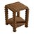 Mesa lateral bolas em rattan e ferro - Imagem 2