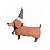 Almofada cachorro salsicha natalino - Imagem 1