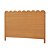 Cabeceira rattan scallop Queen - Imagem 1