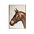 Quadro cavalo perfil (60x90cm) - Imagem 1