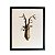 Quadro busto alce em metal (65x55 cm) - Imagem 1