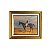 Quadro cavaleiro e cavalo P - Imagem 1
