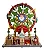 Roda gigante de Natal com árvores - Imagem 1