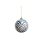 Bola de natal ondas - Imagem 1
