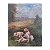 Tela paisagem com três cachorros - Imagem 1