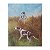 Tela paisagem com cachorros de caça - Imagem 1