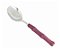 Colher de Sobremesa de Bambu Rosa antigo - Imagem 1