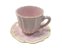 Xícara de chá casual rosa claro Zanatta Casa - Imagem 1