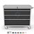 Carrinho para Ferramentas 4 Gavetas 1000X860X550MM BM-0410 ERGOFLEX  BRACLAY - Imagem 2