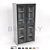 Armário Industrial Modular Alto  4 Prat.  Visor de acrílico  1000x2000x550mm BRA-1100A FLEX BRACLAY - Imagem 1