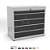 Gaveteiro Industrial Modular 5 Gavetas 1000X900X550MM BA-0510 ERGOFLEX BRACLAY - Imagem 1