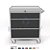Carrinho para Ferramentas 3 Gavetas750X860X550MM BM-0375 ERGOFLEX  BRACLAY - Imagem 2