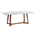 MESA DE JANTAR LOFT VIDRO OFF WHITE - Imagem 3