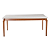 MESA DE JANTAR OFF WHITE COM VIDRO - COLORADO - Imagem 4