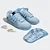 Tênis Bad Bunny x adidas Forum Buckle Low Blue Tint - Imagem 2