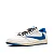 Tênis Air Jordan 1 Low x Travis Scott x Fragment 'Sail Military Blue' - Imagem 5