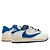 Tênis Air Jordan 1 Low x Travis Scott x Fragment 'Sail Military Blue' - Imagem 4