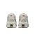 Tênis Nike Shox Ride 2 Light Bone Turf Orange - Imagem 5