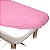 Lençol Descartável Elástico ROSA 210 x 90cm PCT com 10un. Protdesc - Imagem 1