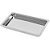 Bandeja Retangular Lisa Inox Econox 22x12x1,5cm Fami - Imagem 1