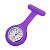 Relógio para Lapela Silicone Roxo Supermedy - Imagem 1