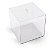 Caixa em Acrílico Cristal 3 mm – Tampa com rebaixo 20 cm x 20 cm x 20 cm (largura x profundidade x altura) - Imagem 1