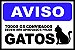 Capacho Pet - Aviso Gatos - Imagem 3