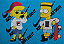 Capacho Simpsons - Lisa e Bart - Imagem 2