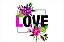 Capacho Escrita - Love Floral - Imagem 3