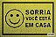 Capacho Frase - Sorria Você Está Em Casa - Imagem 2