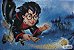 Capacho Harry Potter - Harry Fundo Azul - Imagem 2