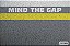 Capacho - Mind The Gap Fundo Cinza - Imagem 2