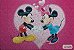 Capacho - Mickey E Minnie Fundo Rosa - Imagem 2