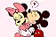 Capacho - Mickey E Minnie Beijo Vintage - Imagem 3
