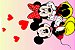 Capacho - Mickey E Minnie Coração - Imagem 3
