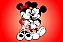 Capacho - Mickey E Minnie Romance - Imagem 3