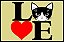 Capacho Escrita - Love Gato - Imagem 3