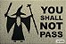 Capacho Frase - You Shall Not Pass Gandalf - Imagem 2