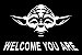 Capacho Frase -  Welcome You Are Yoda - Imagem 3