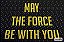 Capacho Star Wars- May The Force Be With You - Imagem 2